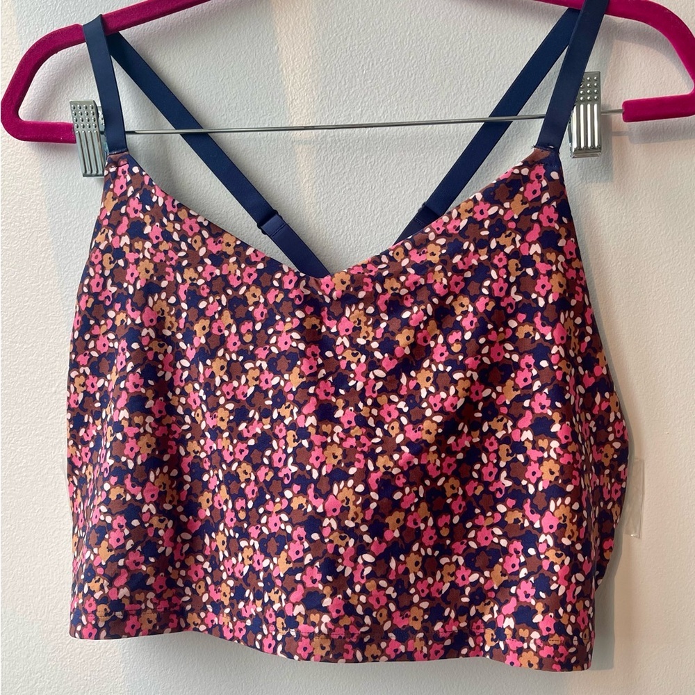 Aerie High Waisted Cheeky Jacquard Print Bikini Bottoms In White Size XL NWT - Picture 9 of 11